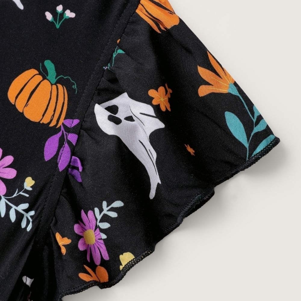 GUC BLOOMCHIC 3X (22-24) Ghost Party Midi Dress With Pockets! 100% Rayon - Picture 3 of 5